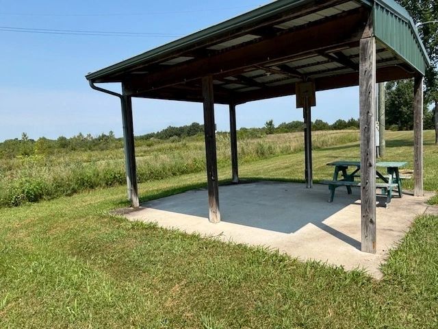 Covered pavilion campground